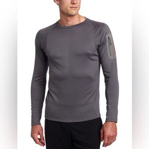 SITKA Men’s Core Crew Long Sleeve Shirt Forge Grey Size Medium